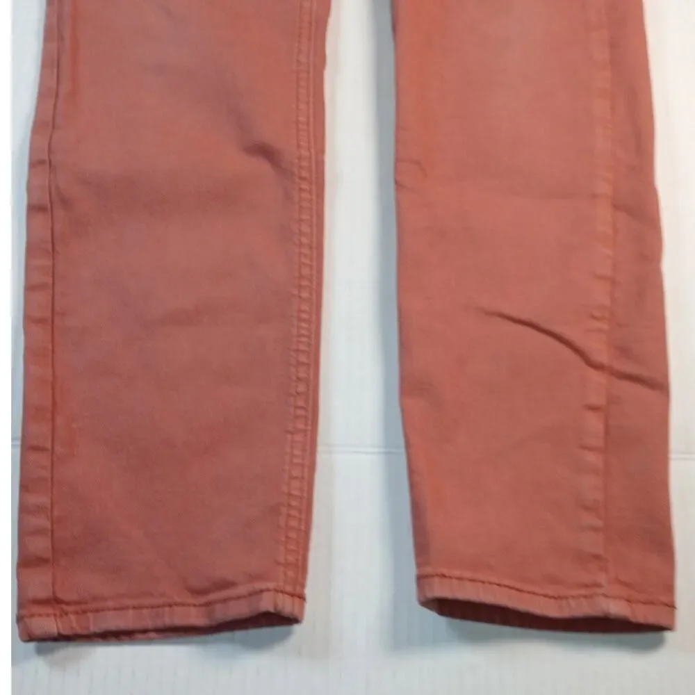 Old Navy Rockstar Girls Super Skinny Salmon Colored Jeans - Size 12